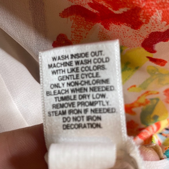 Candies Sheer Racerback Tank Top M - Picture 4 of 4